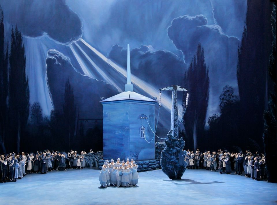 Нео Раух и Роза Лой, «Лоэнгрин» на Байрёйтском фестивале, 2018. Фото: Enrico Nawrath / Bayreuther Festspiele