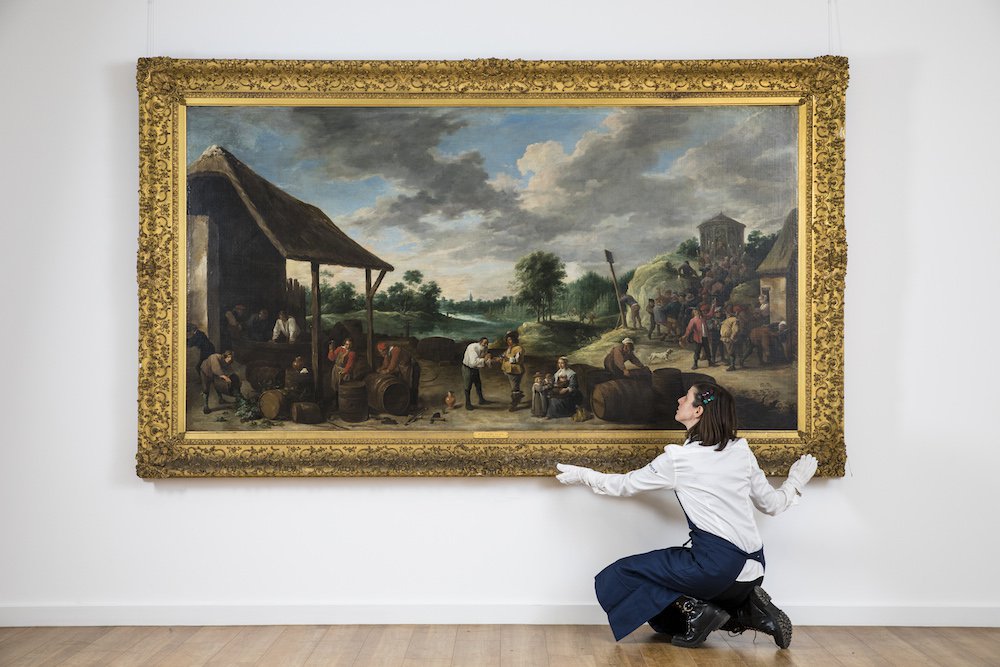Давид Тенирс Младший. «Праздник виноделия» (Wine Harvest). Фото: Sotheby'