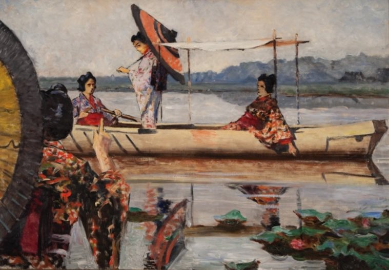Василий Верещагин. «Прогулка по воде». 1903. © Государственный Русский музей