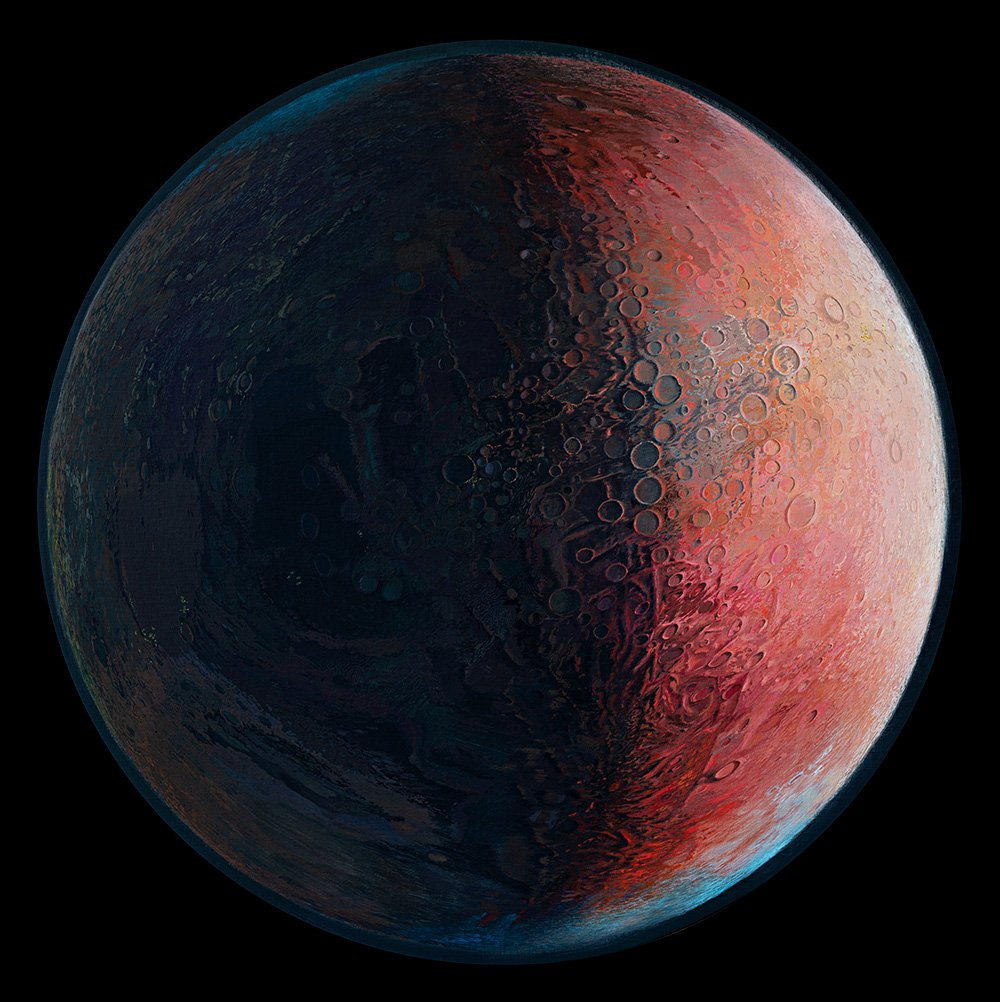 Ольфарт ден Оттер. «Тондо Марс». 2019. Фото: Kunsthal KAdE