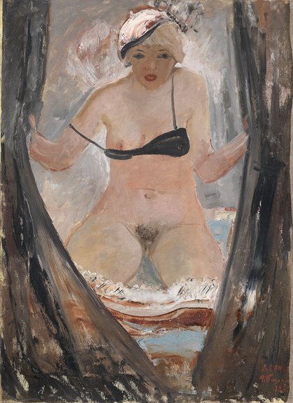 Александр Дейнека. «За занавеской», 1933. MacDougall’s, £2,2 млн