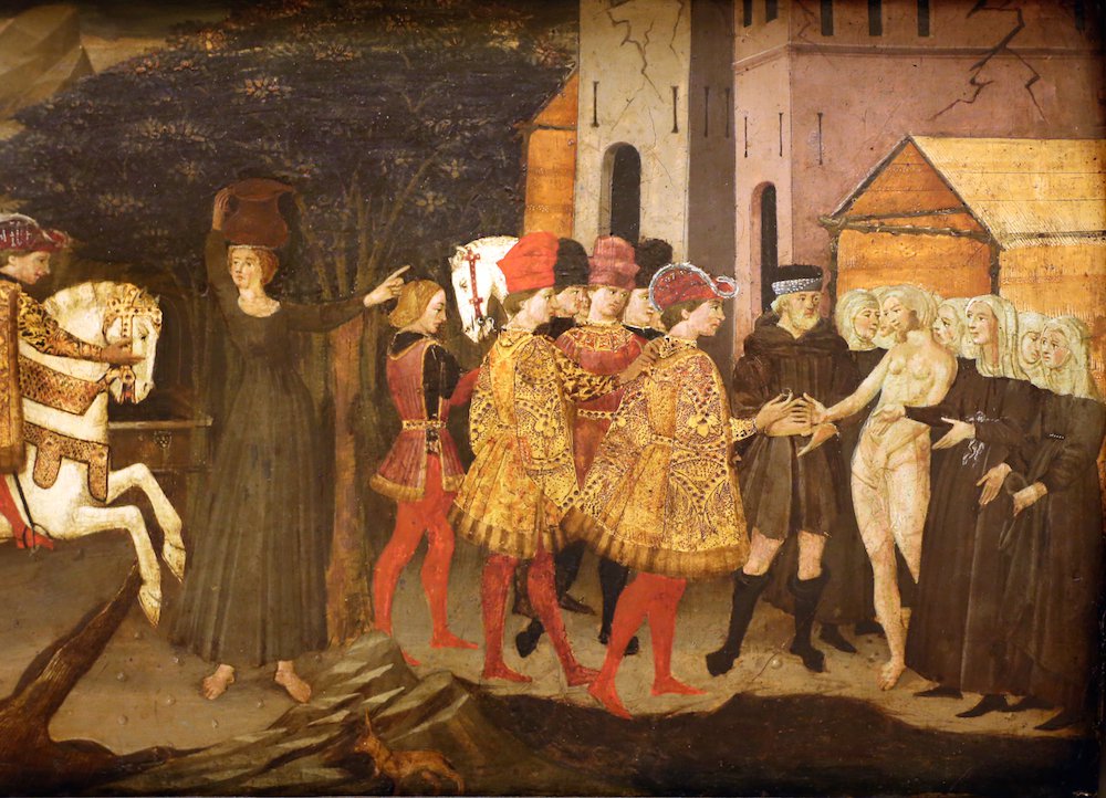 Аполлонио ди Джованни. «История Гризельды». Около 1440. Фото: Palazzo dei Musei (Modena)