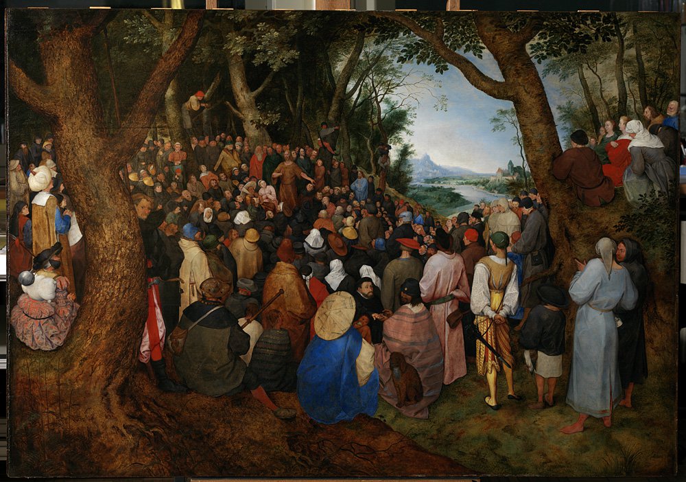 Питер Брейгель Старший. «Нагорная проповедь». Фото: Kunstmuseum, Basel © KIK-IRPA, Brussels