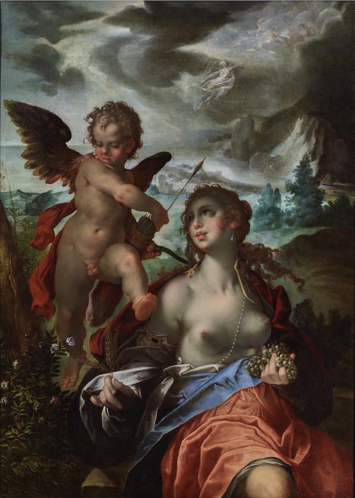 Бартоломеус Спрангер (1546-1611). «Венера и Купидон». Галерея THE WEISS GALLERY. Фото: Tefaf