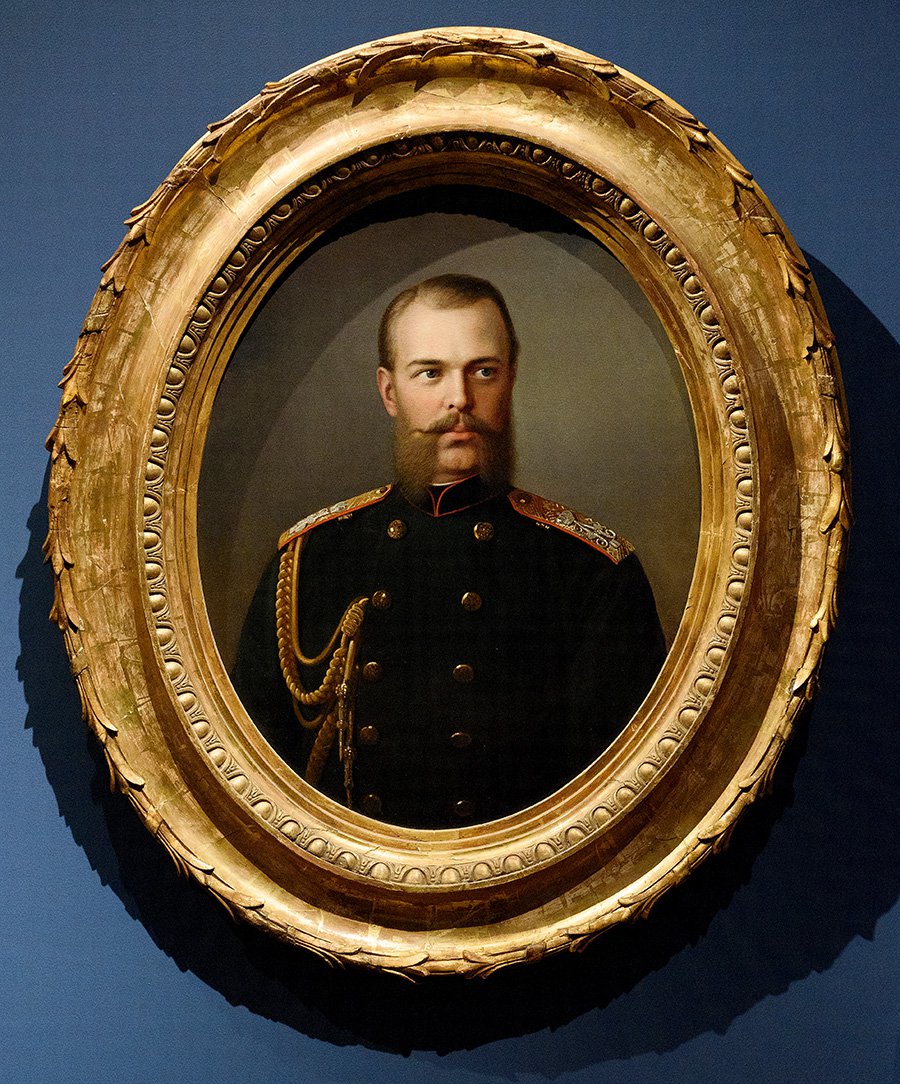 Иван Извеков. «Портрет великого князя Александра Александровича». 1874–1877. Фото: Государственный исторический музей