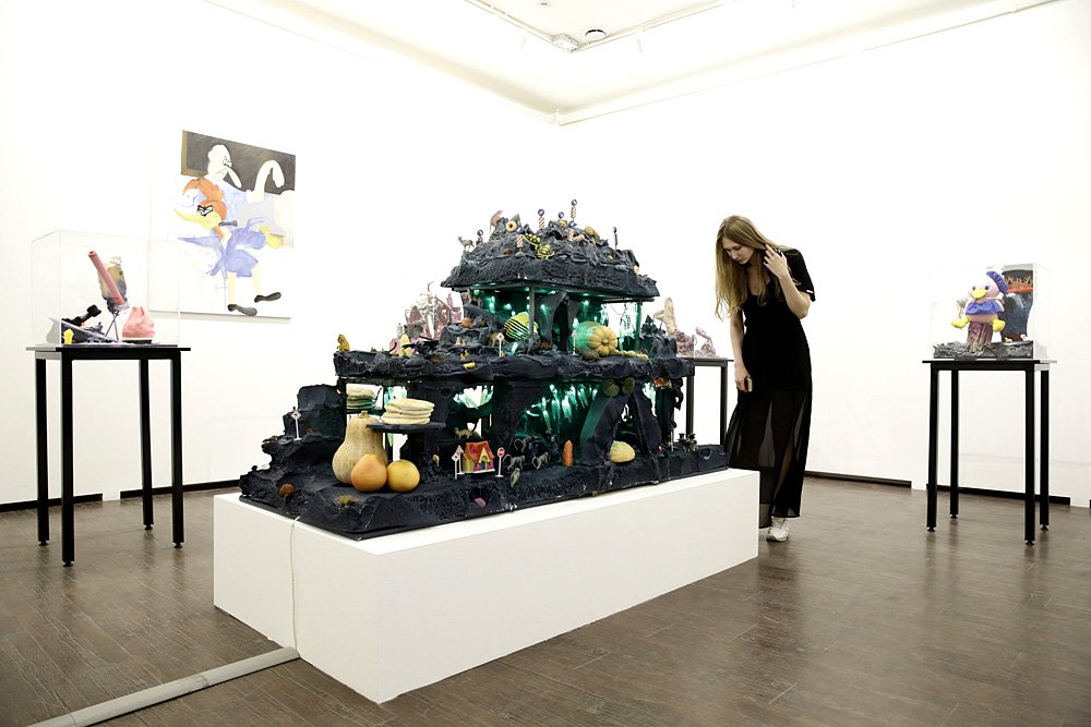 Выставка Ивана Горшкова «Фонтан всего» в Московском музее современного искусства. Фото: ММОМА