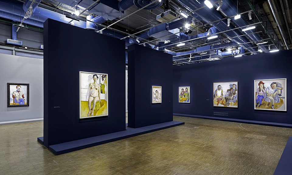 Выставка Элис Нил «Внимательный взгляд» в Центре Помпиду. Фото: Hélène MAURI/Centre Pompidou