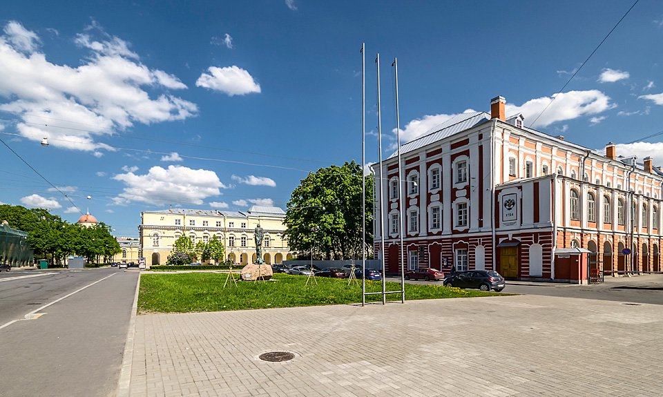 Площадь академика Андрея Сахарова в Петербурге. Современный вид