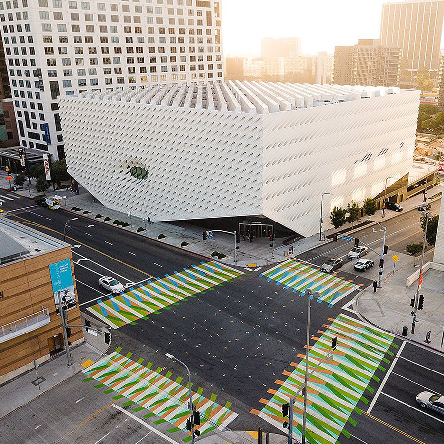 Здание фонда The Broad Art Foundation в Лос-Анджелесе. Фото: The Broad