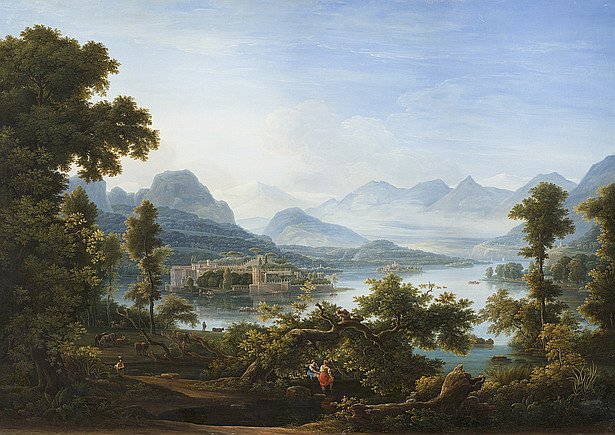Матвеев Фёдор Михайлович. "Lago Maggiore", 1812 год.