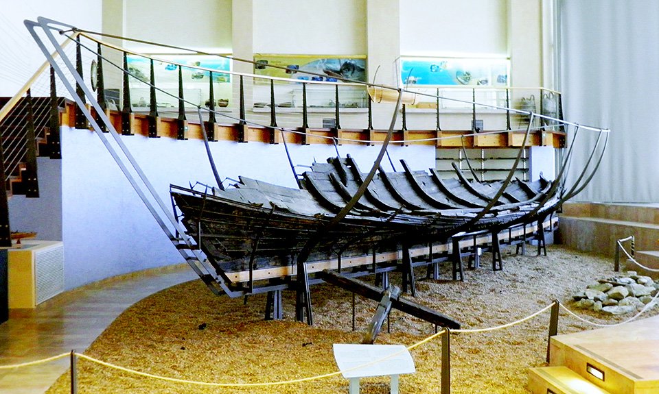 Экспозиция Музея археологии Реувена и Эдит Гехт при Хайфском университете. Фото: Wikimedia Commons