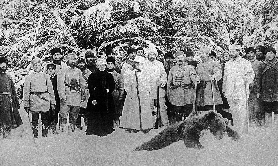 Рябушинские на охоте в Тверской губернии. 1900-е. Фото: Издательство «Слово»