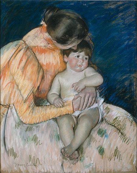Мери Кессет. Мать и дитя. 1890-е