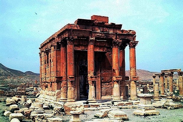 Древний храм Баалшамина в Пальмире