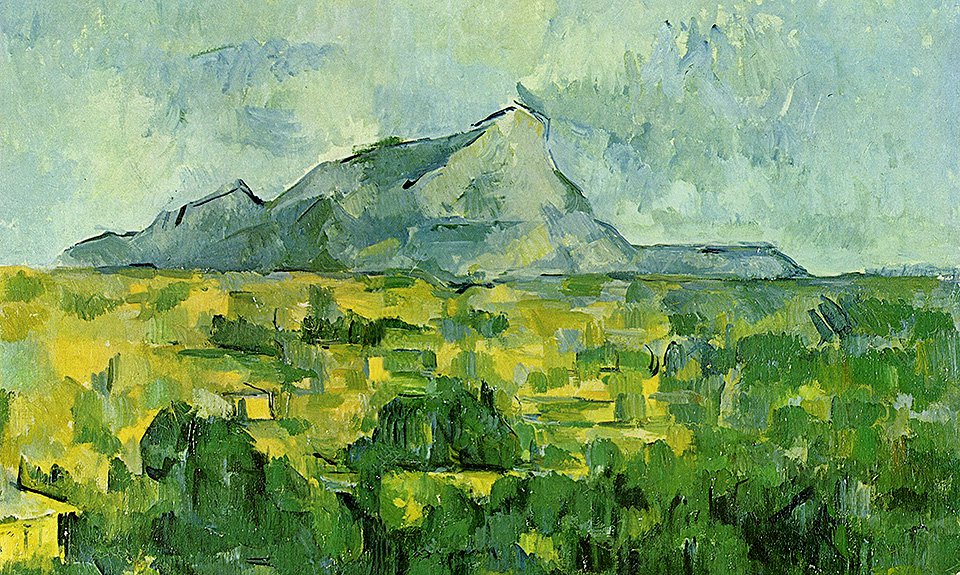 Поль Сезанн. «Гора Святой Виктории». 1904—1906. Фото: Sammlung Emil Bührle