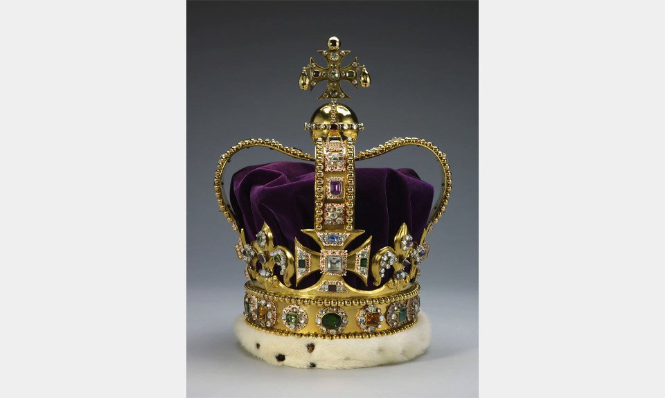 Корона Святого Эдуарда. Фото: Royal Collection Trust / © His Majesty King Charles III 2023