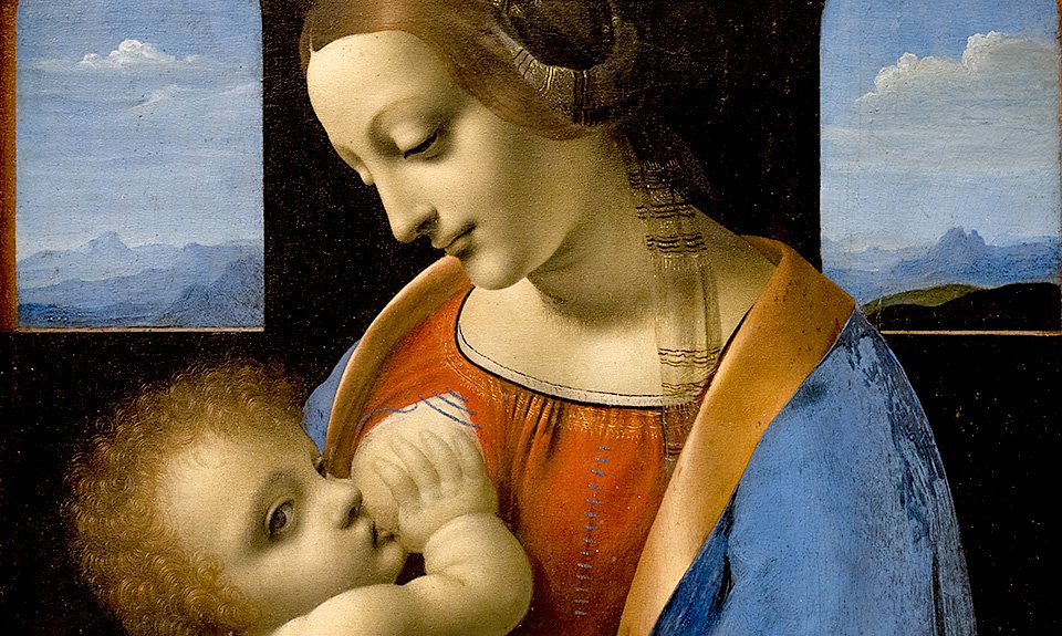 Леонардо да Винчи. «Мадонна Литта». Середина 1490-х. Фото: Государственный Эрмитаж/Binance NFT