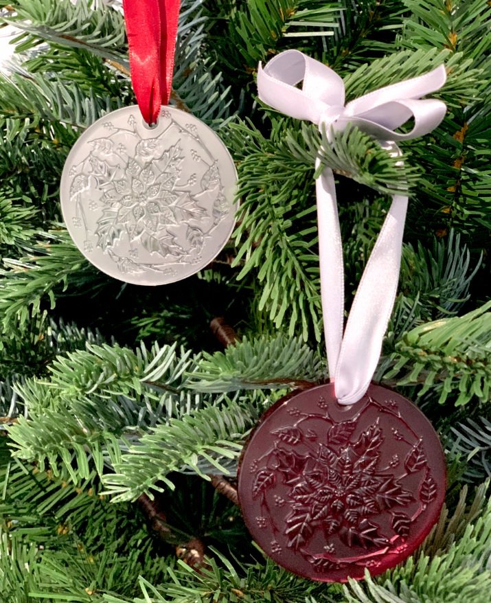 Елочные украшения серии Poinsettia