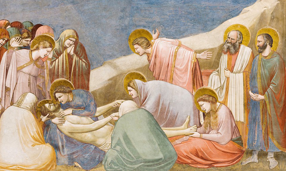 Джотто ди Бондоне. «Оплакивание Христа». Фото: Wikimedia Commons