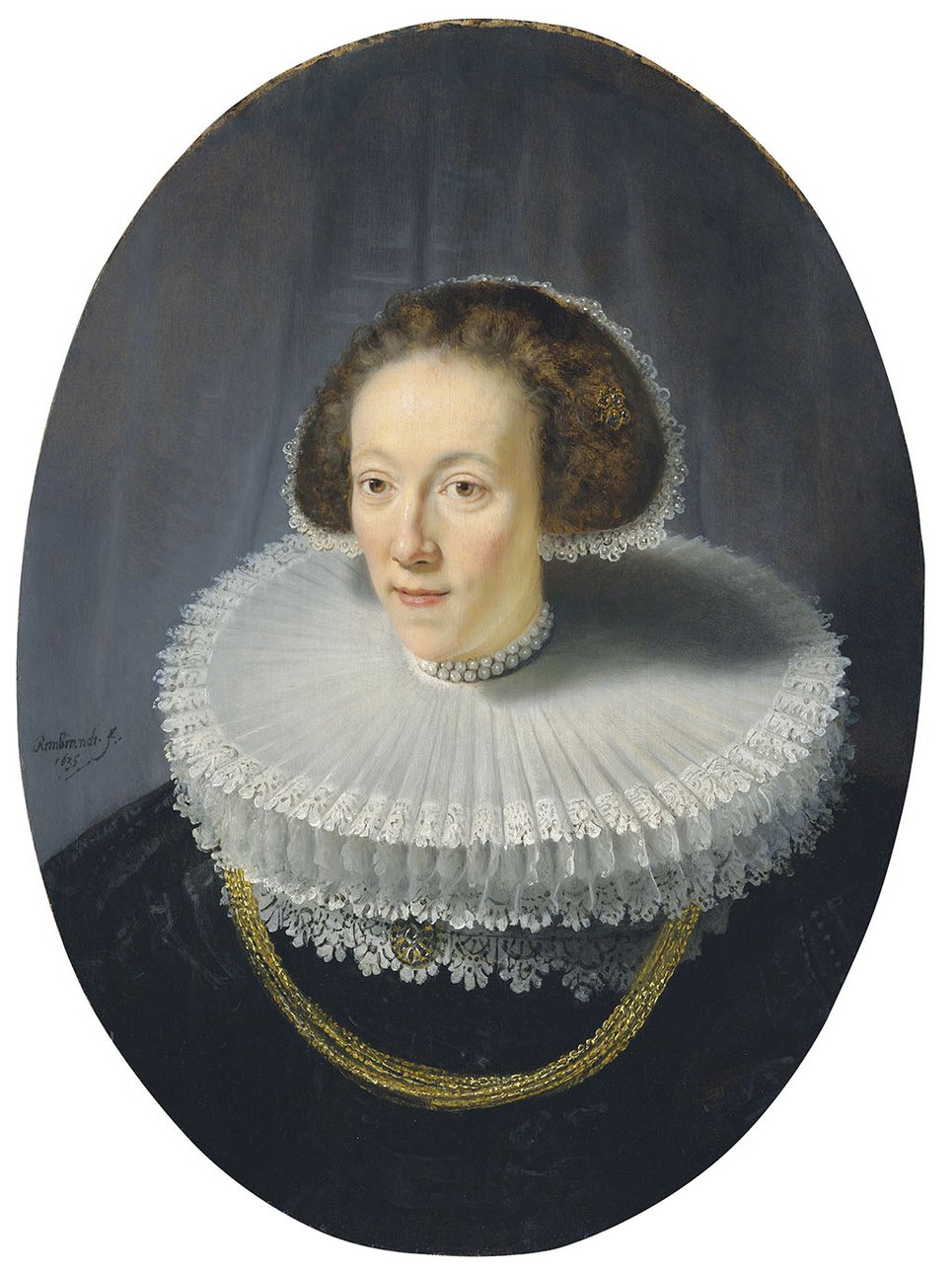 Рембрандт ван Рейн. «Портрет Петронеллы Бойс». 1635. Вечерний аукцион Christie's 7 декабря. Эстимейт £1,5–2,5 млн. Фото: Christie'