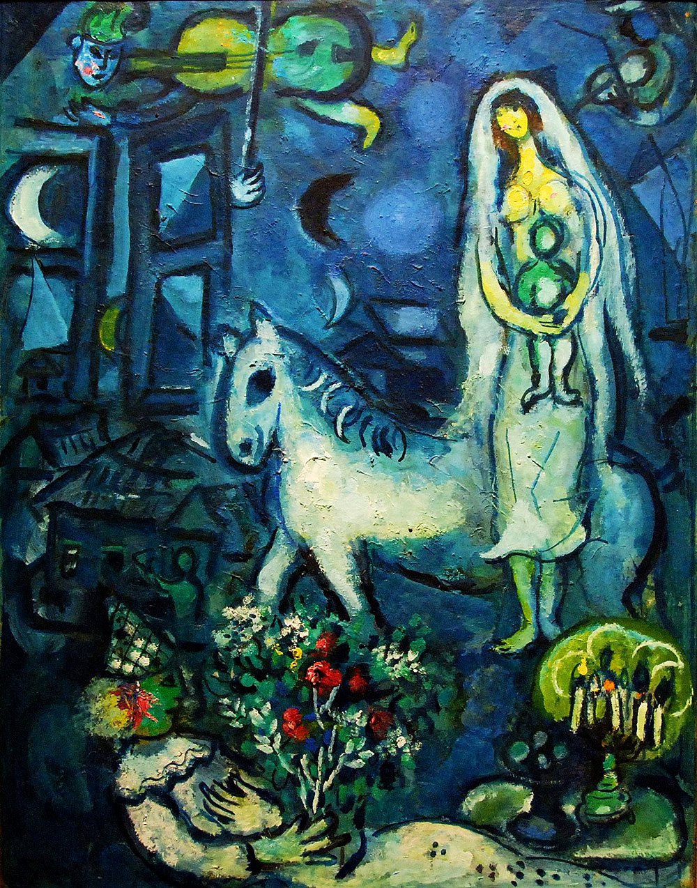 Марк Шагал. «Белая лошадь». Фото: ГМИИ им. А.С.Пушкина