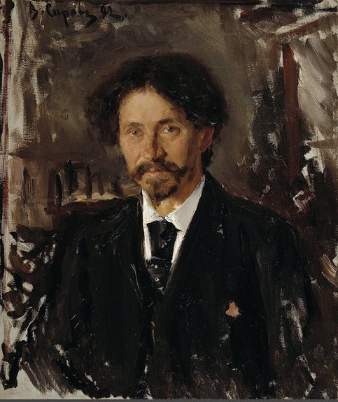 Портрет художника Ильи Ефимовича Репина. 1892. Холст, масло. 66,6 × 53,7