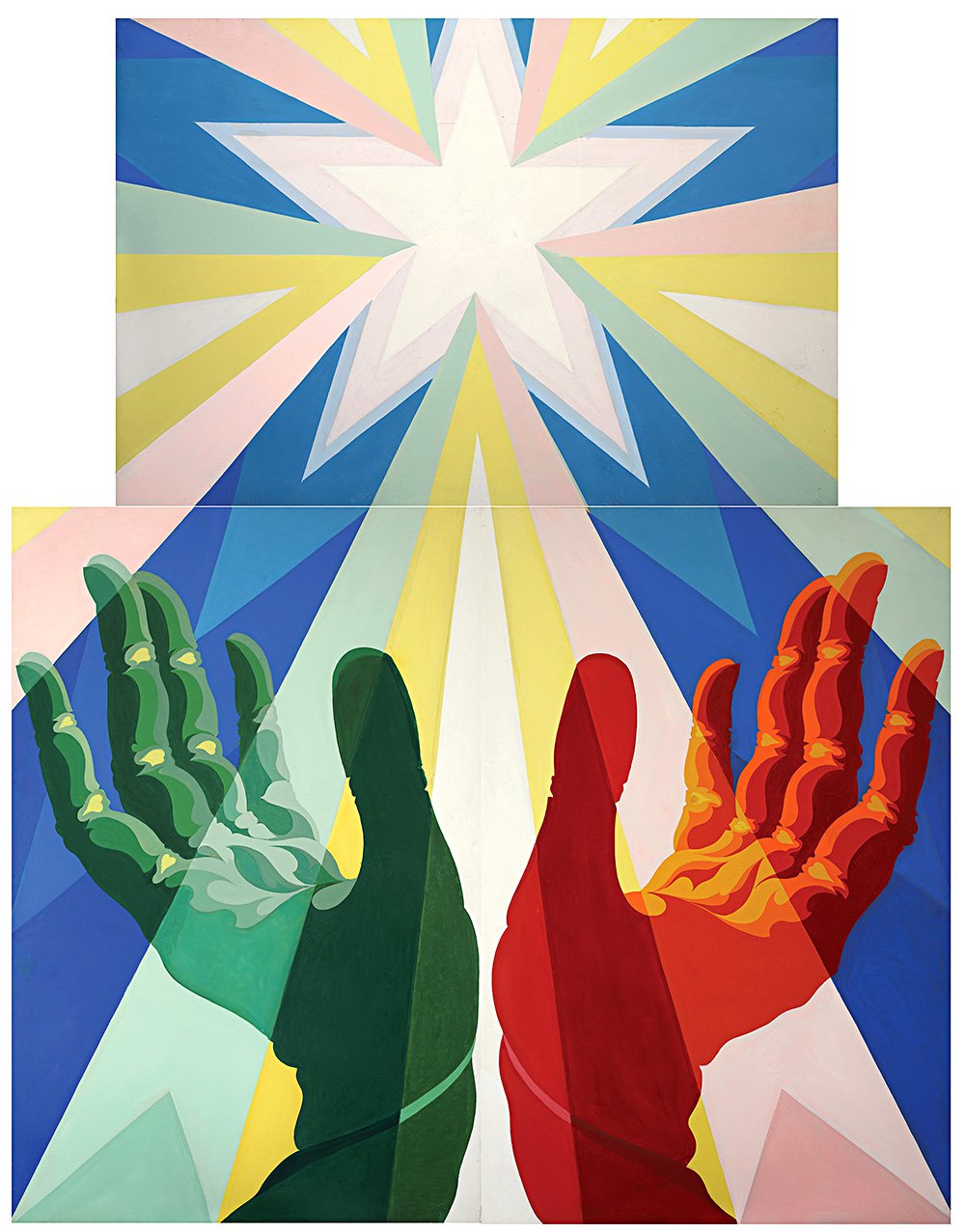 Джакомо Балла (1871–1958). «Руки итальянского народа». 1925. Фото: Giacomo Balla by SIAE 2018