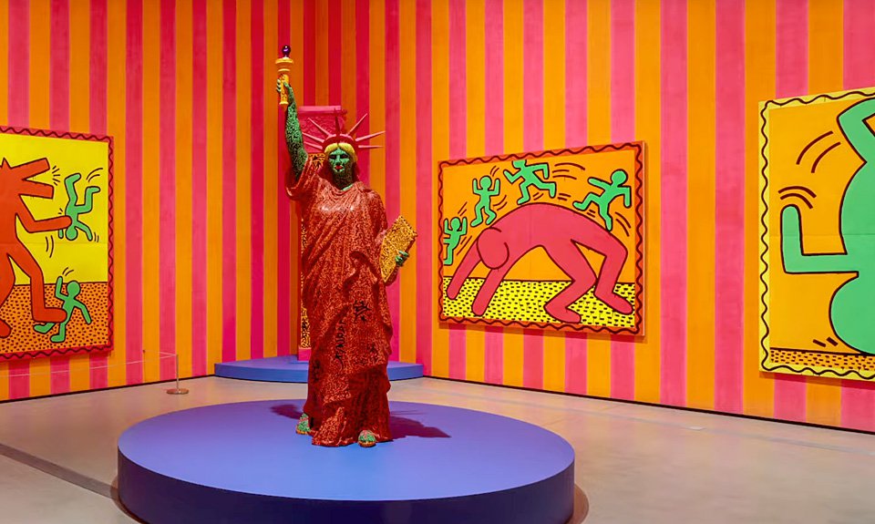 Выставка «Кит Харинг. Искусство для всех» в Музее Брод. Фото: The Broad Art Foundation