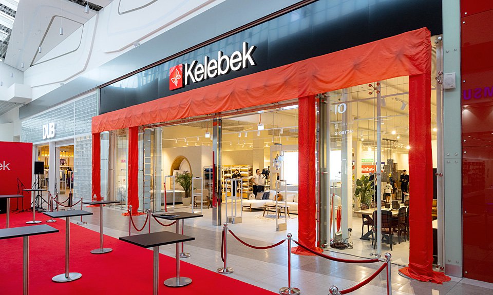 Флагманский магазин  бренд Kelebek в ТЦ «МЕГА Теплый Стан». Фото: Kelebek