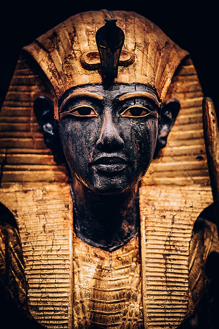 Экспонат с выставки «Тутанхамон. Сокровища золотого фараона» в галерее Саатчи. Лондон. Ноябрь 2019 г. — май 2020 г. Фото: Saatchi Gallery
