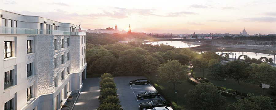 Вид на Кремль и Москва-реку. Фото: Carré Blanc