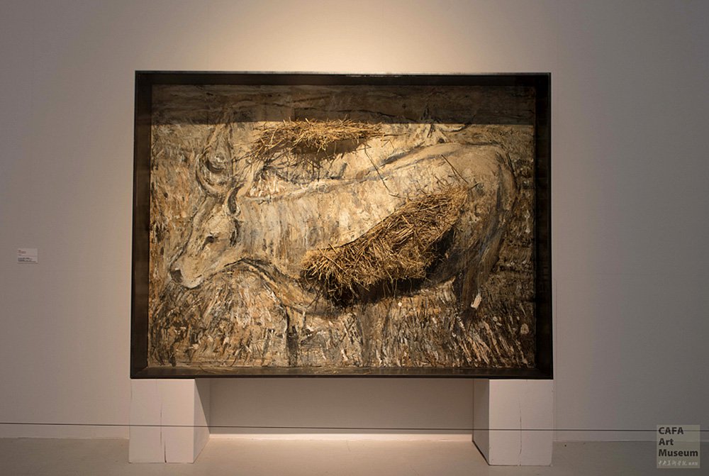 Работа Ансельма Кифера на выставке в пекинском CAFA Art Museum, организованной в 2016-2017 гг. компанией Bell Art. Фото: Central Academy of Fine Art
