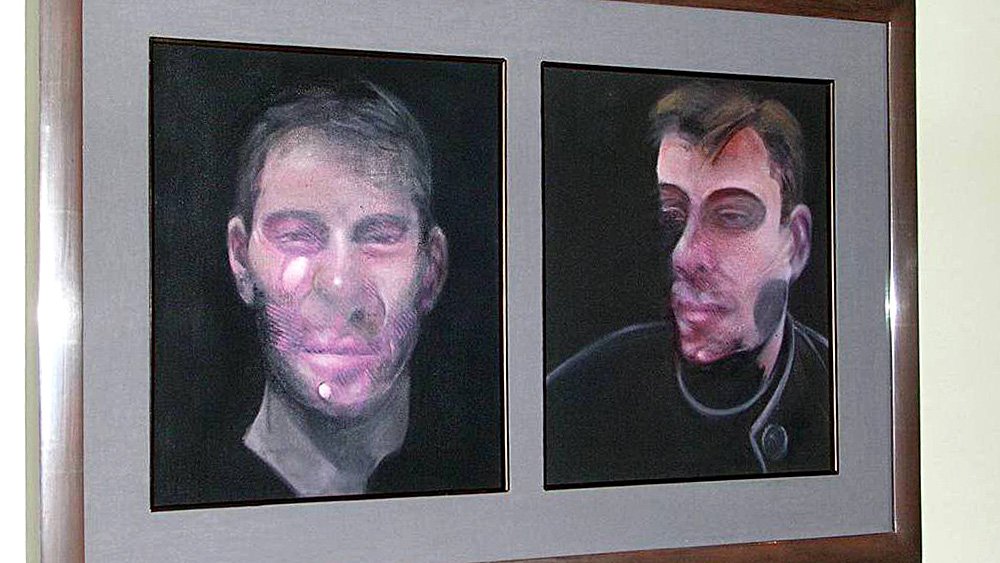 Фрэнсис Бэкон. Два портрета Хосе Капело. Украдены в 2015 г. Фото: Policía Nacional