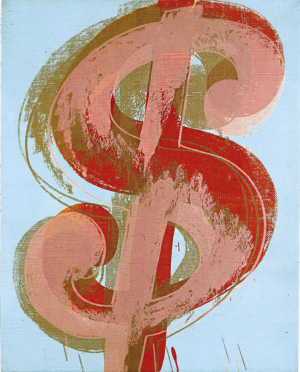 Andy Warhol. Dollar Sign. 1981. Courtesy of Sotheby'