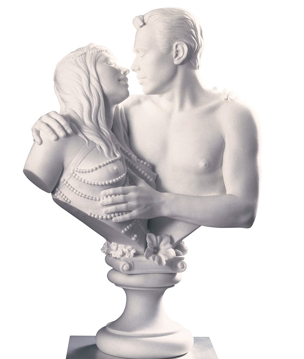 Джефф Кунс. «Буржуазный бюст. Джефф и Илона». 1991. Фото: Jeff Koons  / Tate / National Galleries of Scotland