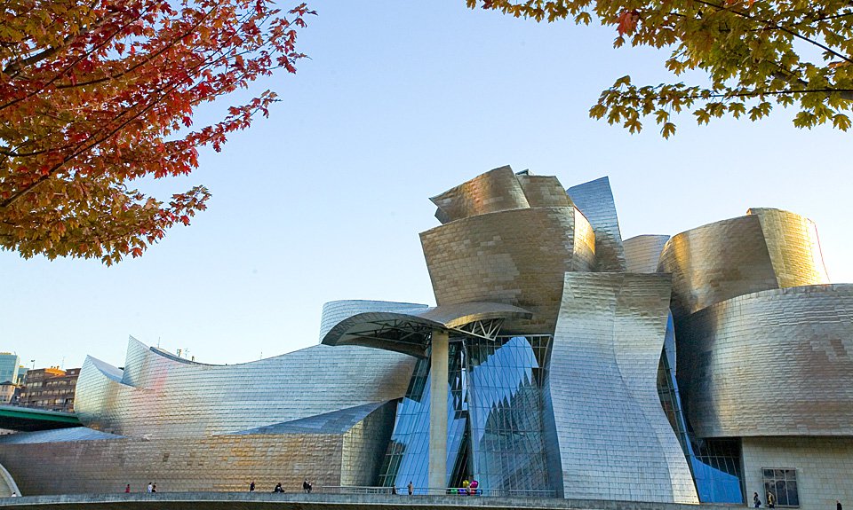 Музее Соломона Р.Гуггенхайма в Бильбао, проект Фрэнка Гери.Фото: Guggenheim Museum
