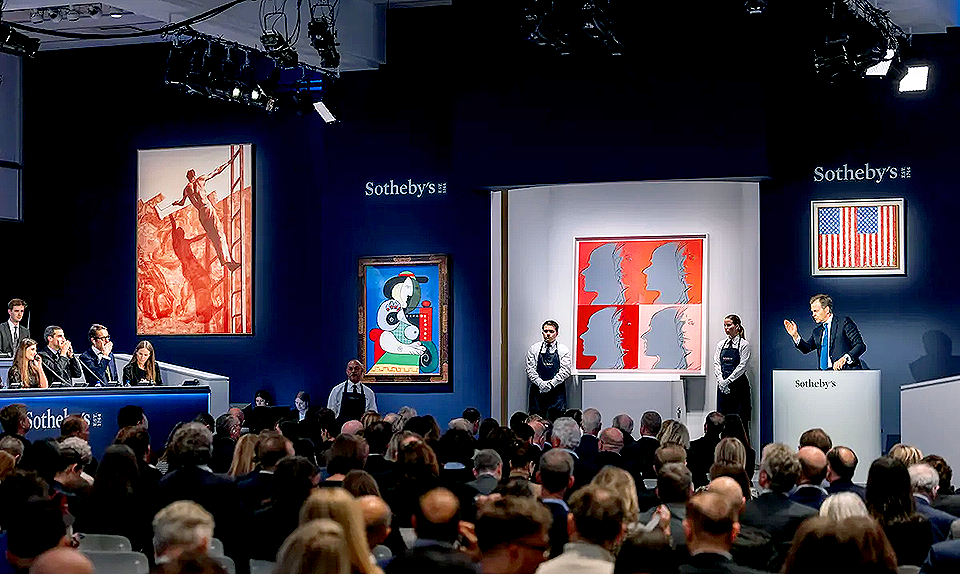 Торги Sotheby’s произведениями искусства из коллекции Эмили Фишер Ландау состоялись 8 ноября 2023 года. Фото: Sotheby's