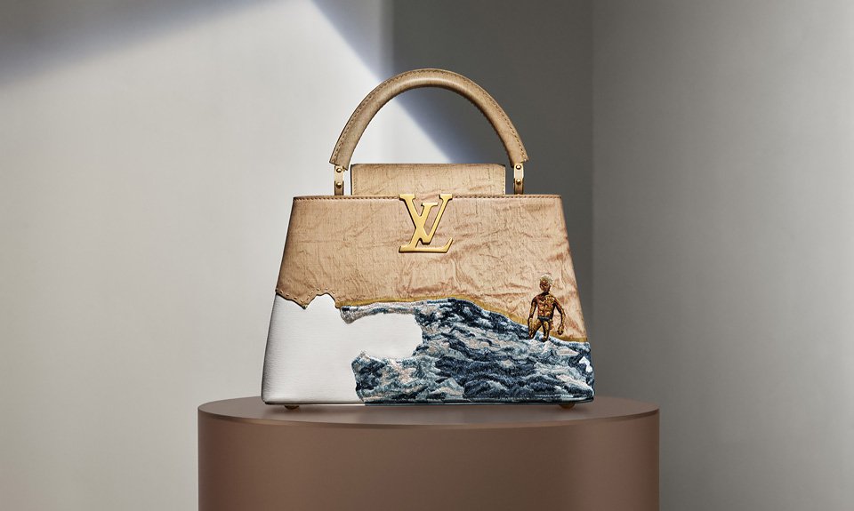 Билли Зангева. Авторская версия сумки Capucines. Фото: Louis Vuitton