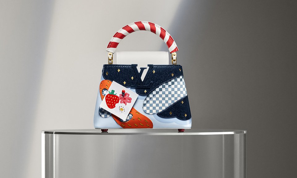Зипин Ванг. Авторская версия сумки Capucines. Фото: Louis Vuitton