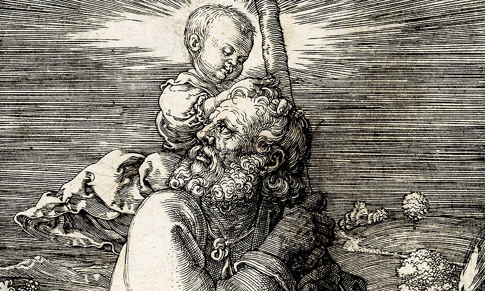 Альбрехт Дюрер. «Святой Христофор, смотрящий налево». 1521. Фото: The Suermondt Ludwig Museum