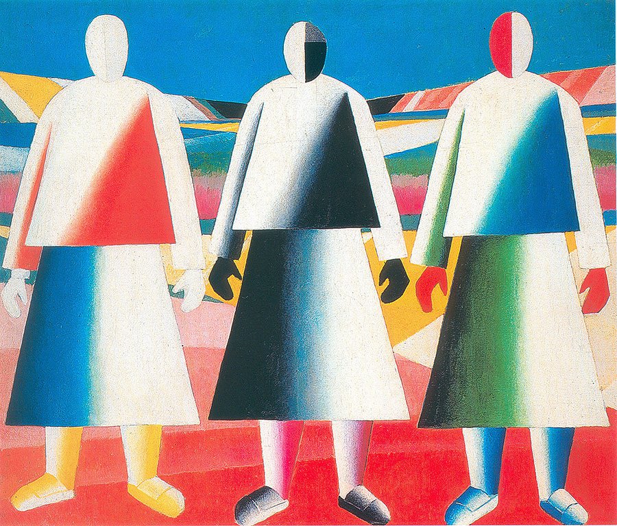 Казимир Малевич. «Девушки в поле». Между 1928 и 1932. Фото: Государственный Русский музей
