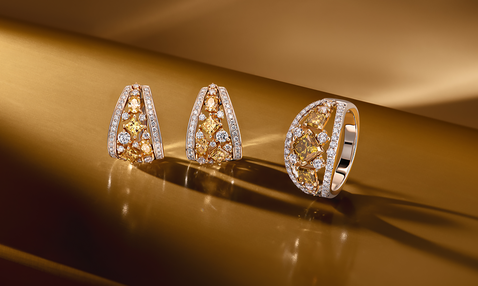 Украшения из коллекции Honey Dreams. Фото: MIUZ Diamonds