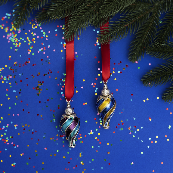 Елочные игрушки, созданные Михаилом Шемякиным специально для бренда Sasonko. Фото: Sasonko