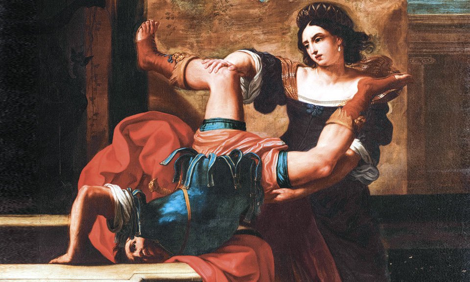 Одна из самых известных картин Элизабетты Сирани «Тимоклея, убивающая своего насильника». 1659. Фото: Museo di Capodimont