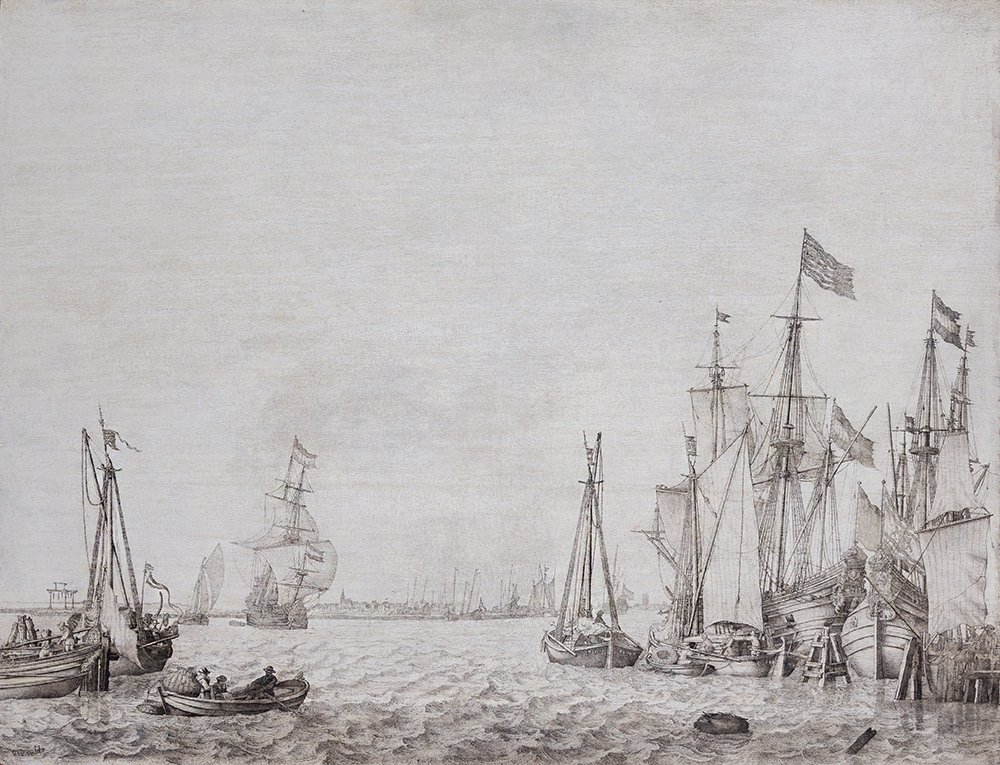 PAN Amsterdam. Willem Van de Velde de Oude. BIJL-VAN URK BV