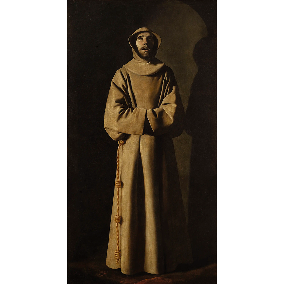 Франсиско де Сурбаран. «Святой Франциск». 1650–1660. Фото: Alain Basset/Lyon MBA