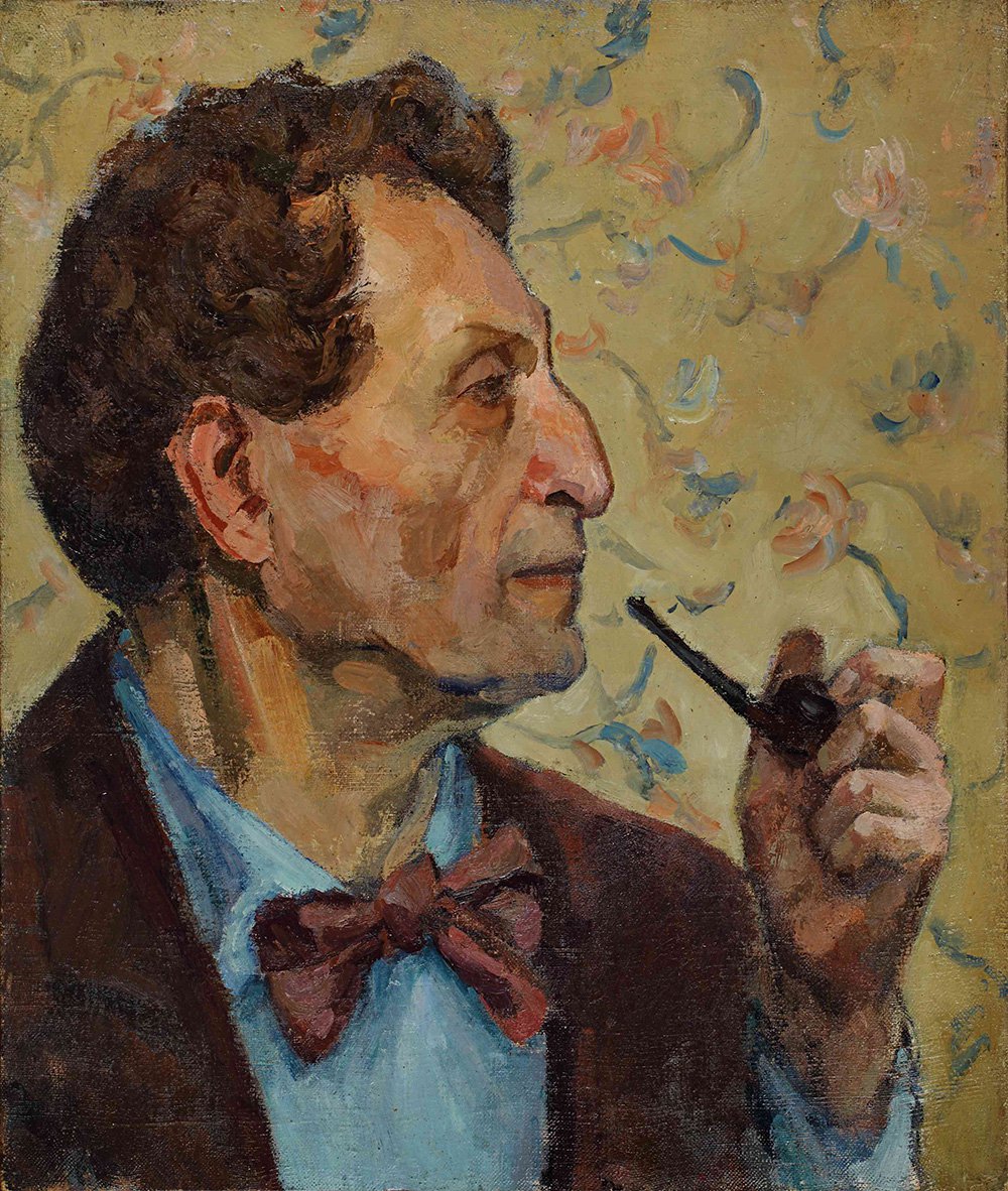 Александр Осмеркин. Автопортрет. 1941–1947. Фото: архив Романа Бабичева