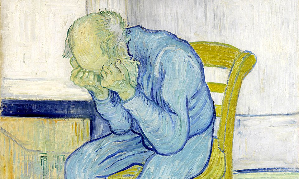 Винсент ван Гог. «Скорбящий старик («У ворот вечности»)». 1890. Фото: Музей Крёллер-Мюллер, Нидерланды
