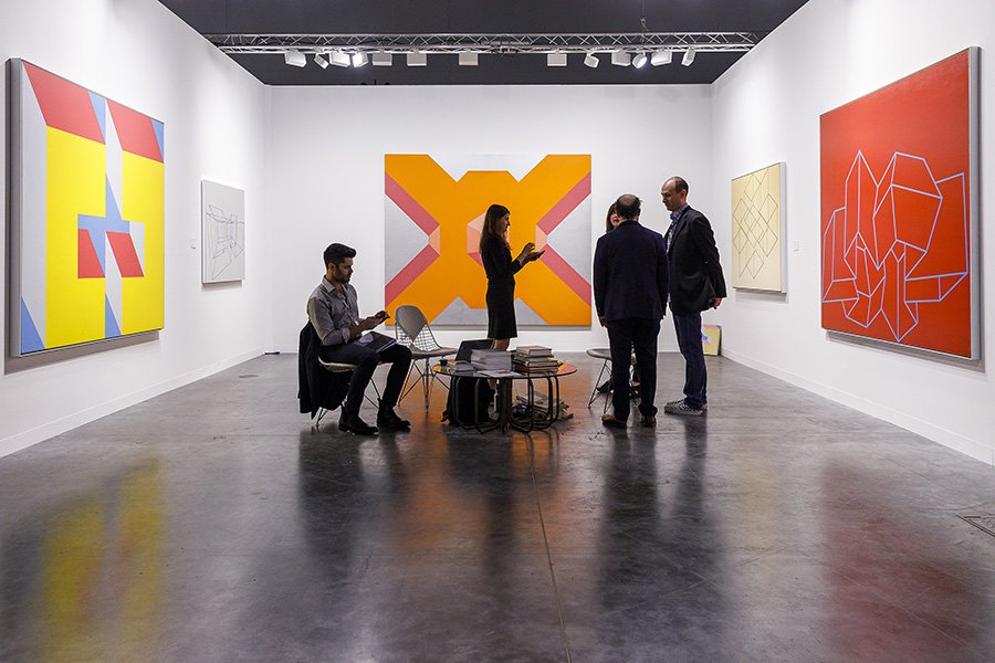 Экспозиция Мириам Шапиро на Art Basel Miami Beach 2019. Фото: Art Basel