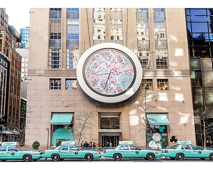 Рекламная кампания Tiffany & Co. «Поверьте в мечты» на улицах Нью-Йорка